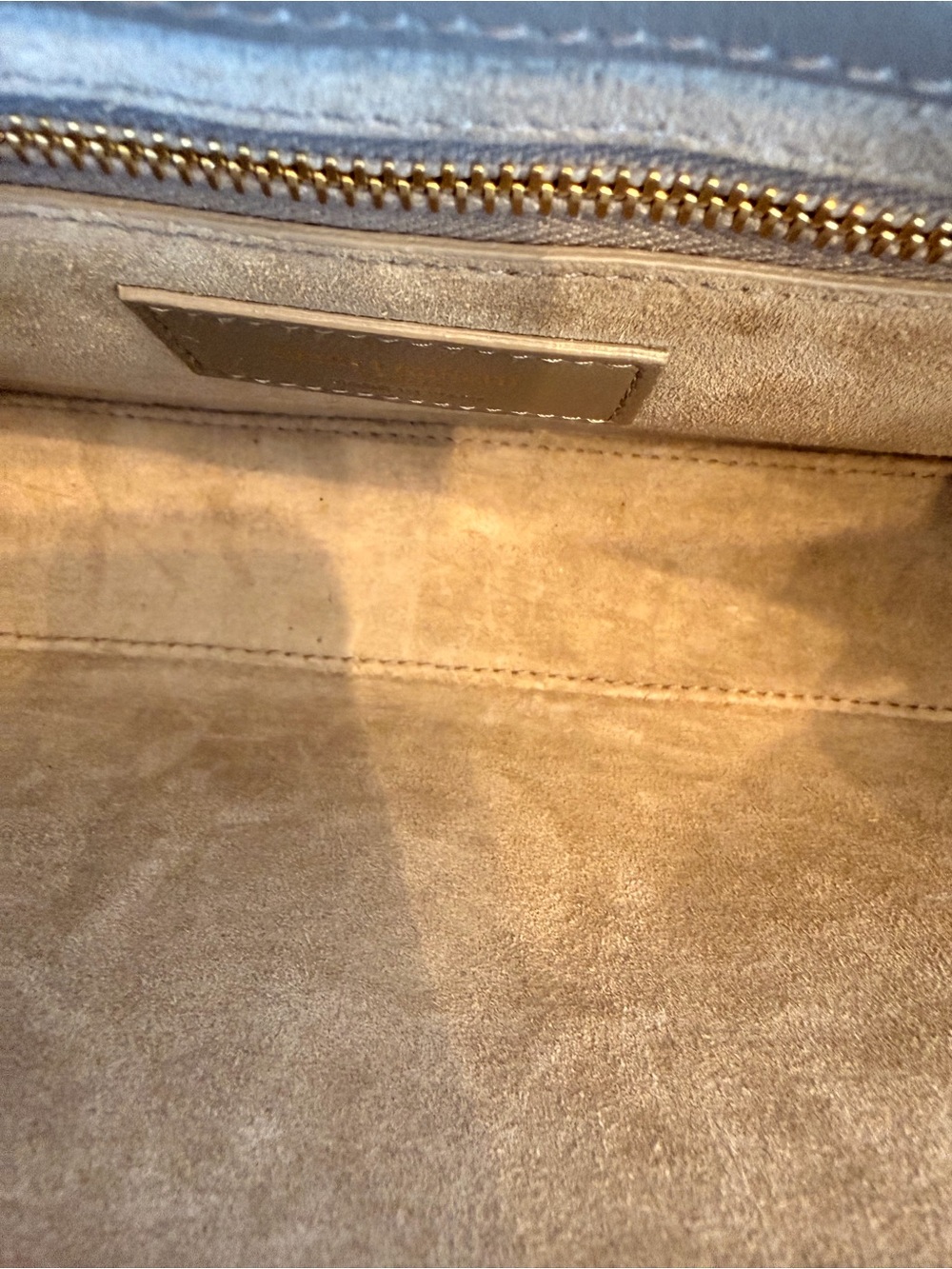 Saint Laurent Le 5 A 7 Hobo Bag in Taupe - Picture 4 of 7